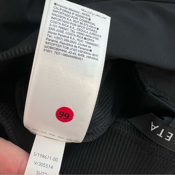 Athleta Brooklyn Mid Rise Ankle Pant Black Size 6 New NWOT - Picture 16 of 16